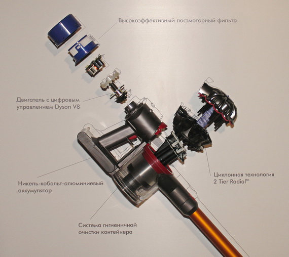 Беспроводной пылесос нового поколения Dyson V8 выходит на российский ...